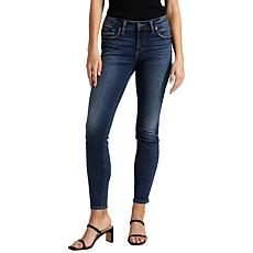 Silver Jeans Co. Elyse Mid Rise Skinny Jeans