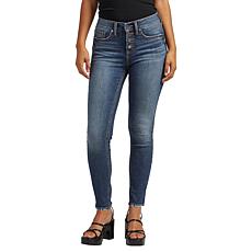 Silver Jeans Co. Suki Mid Rise Skinny Jeans