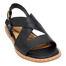 Sofft Nadia Flat Leather Sandal 