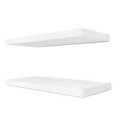 Solid Pine Wood Floating Shelves 9" x 24" 2-pack
