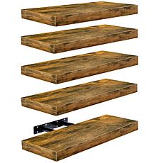 Sorbus Floating Wall Shelf 16.25" W x 5.5" D x 1.5" H