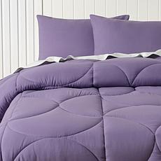 South Street Loft 3-piece Quilted Puff Comforter Set