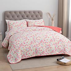 South Street Loft Prewashed Floral Quilt Set