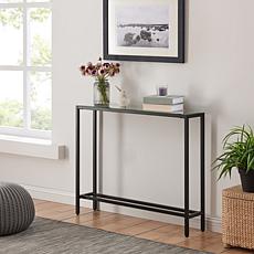 Southern Enterprises Pinsley Narrow Console Table - Black