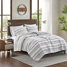 Southwest Reversible Quilt 3-piece Set with Antimicrobial Treatment