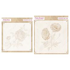 Stamps by Me Double Bloom Stencil and Die Card-Making Kit