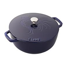 Staub Cast Iron 3.75 Qt Essential French Oven with Rooster Lid