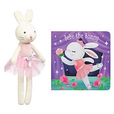 Stephen Joseph Board Book and Small Plush Doll Set - Bunny