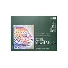Strathmore 400 Series 18" x 24" Toned Mixed Media Pad - Blue/15 sheets