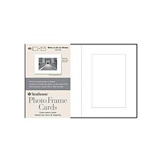 Strathmore Photoframe Greeting Cards - White/40-pack