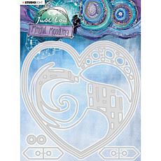 Studio Light JL Cutting Die Big Heart Mindful Moodling 147x147mm nr.28