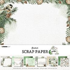 Studio Light SL Paperset Background Paper Winter Garden nr. 03