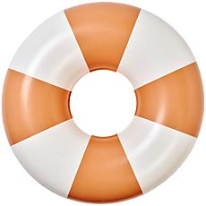 SUNNYLiFE Tierra Clay Terracotta Stripe Pool Ring 41.7"