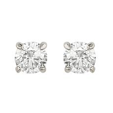 Suzy Levian 14K Gold 0.25ctw Diamond Stud Earrings