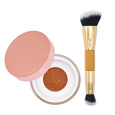 tarte Liquid Gem Full-Coverage Foundation with Brush