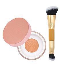 tarte Liquid Gem Full-Coverage Foundation with Brush