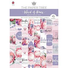 The Paper Tree A Festival of Flowers A4 Die Cut Sheets