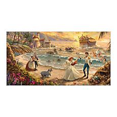 Thomas Kinkade Disney The Little Mermaid Celebration of Love - 16" ...