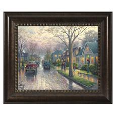 Thomas Kinkade Hometown Christmas - 16" x 20" Brushstroke Vignette