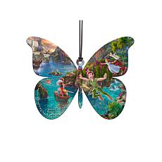 TK Disney Shaped Acrylic Hanging Print - Peter Pan's Never Land