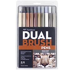 Tombow Dual Brush Pen Set 20-pack - Neutrals 