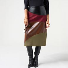 Tower Hill by Christie Brinkley Patchwork Aline Skirt