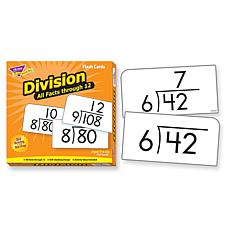 Trend Division 0-12 All Facts Skill Drill Flash Cards