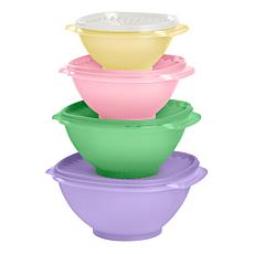 Tupperware® 8-piece Heritage Sheer Square Bowl Set