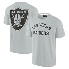 Unisex Fanatics Signature Gray Las Vegas Raiders Super Soft Short S...