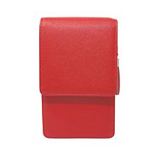 Vegan Saffiano Leather Crossbody Purse