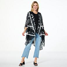 Vince Camuto Animal Print Open Front Topper
