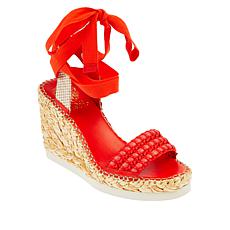Vince Camuto Brisshel Leather Espadrille Wedge Sandal