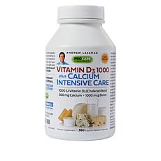 Vitamin D3-1000 Plus Calcium Intensive Care - 360 Capsules
