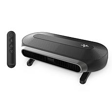 Vornado AXL Low-Profile Adjustable Tilt Oscillating Fan with Remote