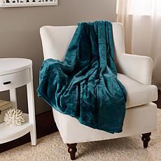 Warm & Cozy Solid Light Plush Blanket