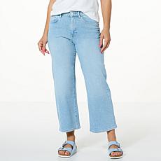 Warp + Weft Wide Leg Crop Jean