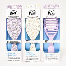 Wet Brush Ditsy Floral 3-piece Bundle - Lavender