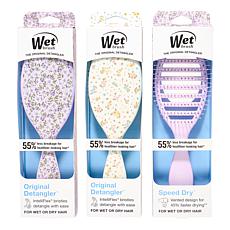 Wet Brush Ditsy Floral 3-piece Bundle - Lavender
