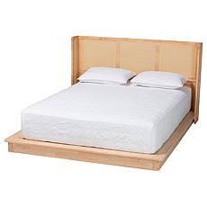 Wholesale Interiors Baxton Studio Glennis Brown Queen Bed