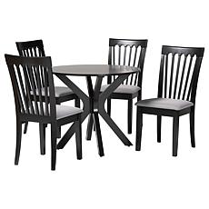 Wholesale Interiors Baxton Studio Lore Grey Dining Set