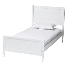 Wholesale Interiors Baxton Studio Roni White Twin Platform Bed
