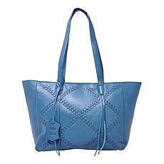 Wildflower Laced Glove Leather Tote