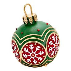 Winter Lane 13.5" LED Resin Snowflake Ornament