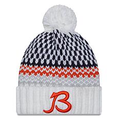 Women's New Era  White Chicago Bears 2023 Sideline Cuffed Knit Hat ...