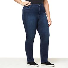 WynneDenim Performance Stretch Straight Leg Jean