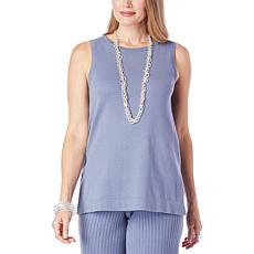 WynneLayers SoftKNIT Sweater Knit Bateau Neck Tank