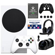Xbox Series S 512 GB All-Digital Console w/3-Mos Pass & Accessories