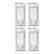 Beekman 1802 Vanilla Absolute 4-pack Face Wipes - Auto-Ship®