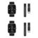 Letsfit E27 2" Bluetooth Smart Watch 2-pack with Additional Bands