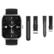 Letsfit E27 2" Bluetooth Smart Watch Silver with Additional Bands